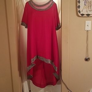 Beautiful sheer cocktail dress